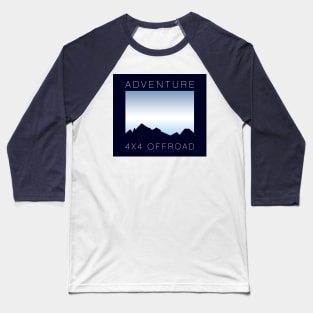 4x4 Offroad Adventure - Ice Skies Baseball T-Shirt